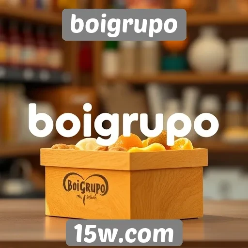 Recursos e funcionalidades do site boigrupo